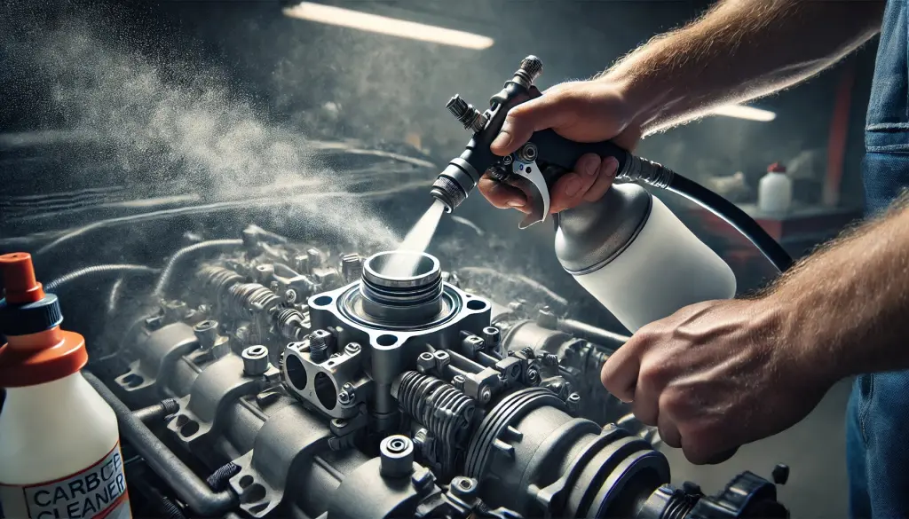 2025-09-18 12.10.24 - Realistic wide-format photo showing mechanic hands using a carburetor cleaner spray bottle on the throttle shaft area of a running engine. Spray mist .jpg 2025-09-18 12.10.24 - Realistic wide-format photo showing mechanic hands using a carburetor cleaner spray bottle on the throttle shaft area of a running engine. Spray mist .jpg