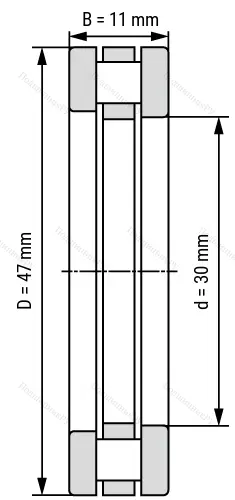 Упорный роликовый подшипник 4-9118 Л (81118) в Красноярске