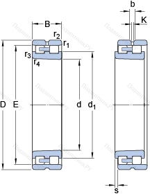 Подшипник NN 3092 K/SPW 33