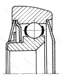 Модификация подшипника 260703КУW 3 размер 17x62x20/24