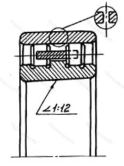 Модификация подшипника 4-3182116К 