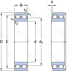 Подшипник NN 3009 TN/SP