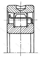 Подшипник  402318 