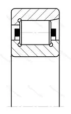Подшипник  NF 414 (12414) размер 70x180x42 от производителя  SKF