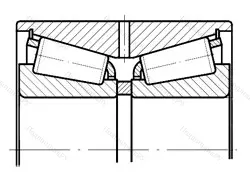 Подшипник  597830 размер 150x250x175