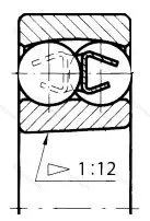 Подшипник  1304K (111304) 