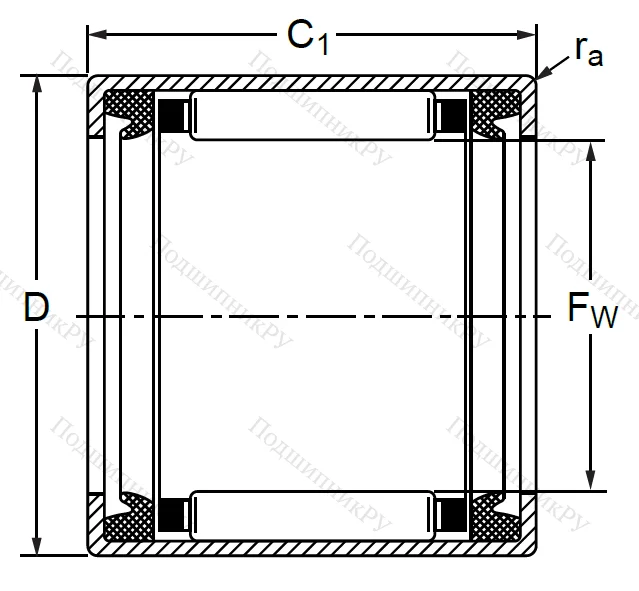 Подшипник HK 1014 2RS в Красноярске