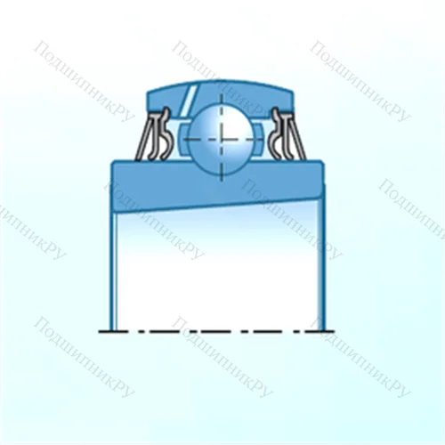 Подшипник шариковый радиальный UK 316G 2H от производителя  SNR