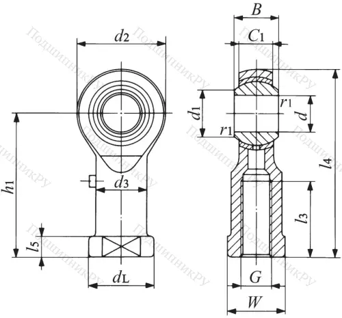 Шарнирная головка PHS 14 L в Красноярске
