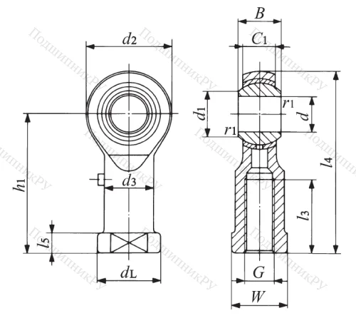 Шарнирная головка PHS 30 L в Красноярске