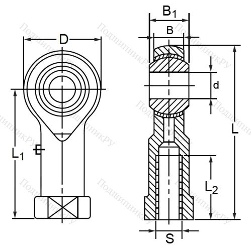 Шарнирная головка PHS 12 L в Красноярске