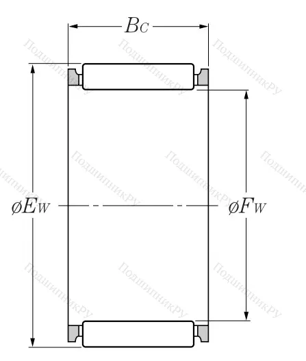 Подшипник K 12x15x13 V 1 JP ()