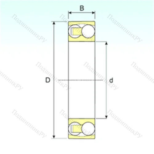 Подшипник шариковый радиальный самоцентрирующийся 1205 TN 9