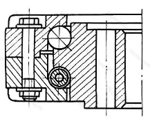 Модификация подшипника 3687/1148 размер 1148x1400x110 от производителя  ЕПК Модификация подшипника 3687/1148 размер 1148x1400x110 от производителя  ЕПК