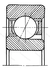 Подшипник  107609/1,5 размер 1,5x5x2