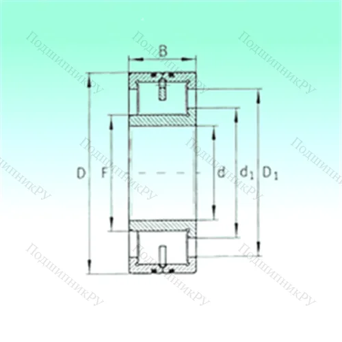 Подшипник роликовый радиальный LSL 192318