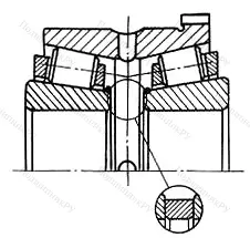 Модификация подшипника 697724Л размер 120x180/188x96,8