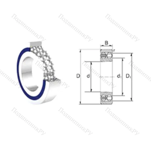 Подшипник шариковый радиальный самоцентрирующийся S 2209