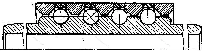 Подшипник  106901 размер 14x45x75/185