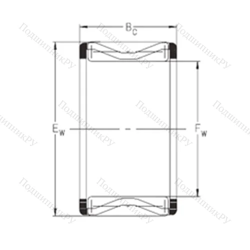 Подшипник игольчатый радиальный C 161908