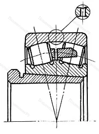 Модификация подшипника 3753732НЛ размер 160x280x88