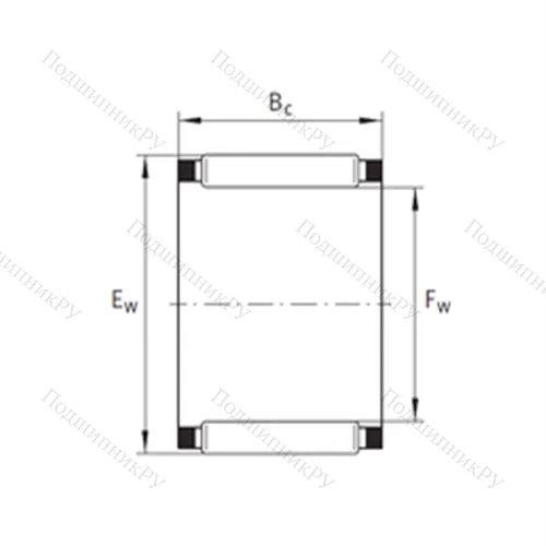Подшипник игольчатый радиальный K 32X 37X 17