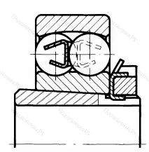 Подшипник  11605 (2306K+H 2306) 