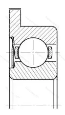 Подшипник  860015 размер 5x14x5