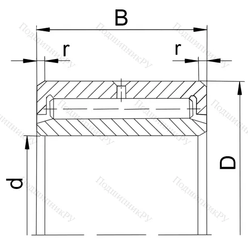 Подшипник NAV 4913 (4074913 ГОСТ) в Красноярске