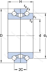 Подшипник BTW 180 CM/SP в Красноярске