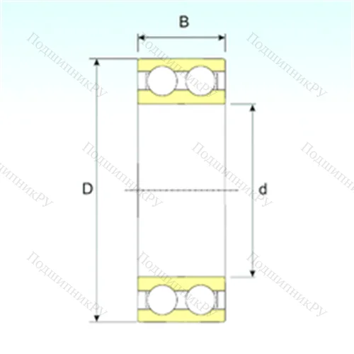 Подшипник шариковый радиальный 4217 ATN 9