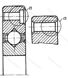 Подшипник  186907 размер 35x55x5 от производителя  ГПЗ-31 Подшипник  186907 размер 35x55x5 от производителя  ГПЗ-31