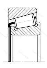 Модификация подшипника 3007115 размер 75x115x31 ГПЗ-34