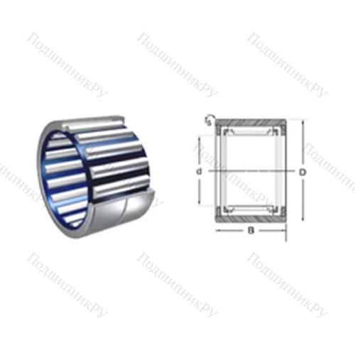 Подшипник игольчатый радиальный NK 70/35ASR 1