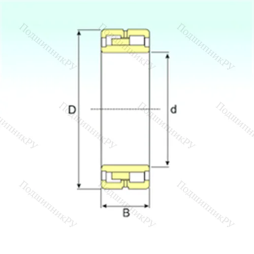 Подшипник роликовый радиальный NNU 41/530 K 30M/W 33 от производителя  ISB Подшипник роликовый радиальный NNU 41/530 K 30M/W 33 от производителя  ISB