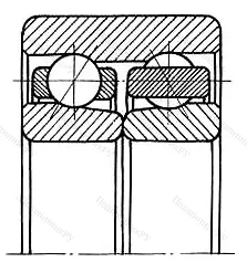 Модификация подшипника 3086313 размер 65x140x59