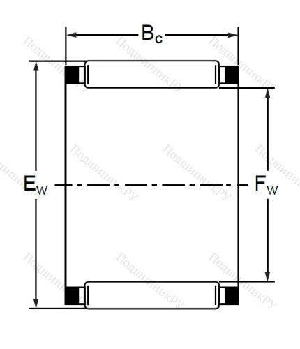 Подшипник K 70x76x29.8 в Красноярске