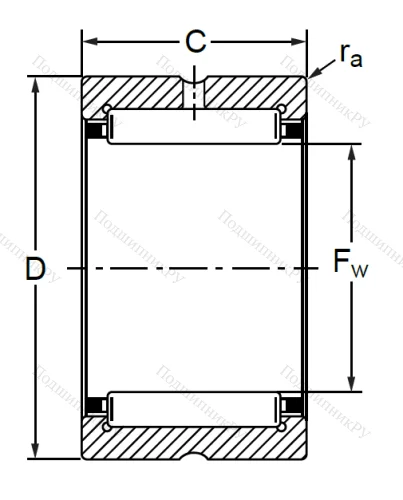Подшипник RNA 4903 (4254903 K ГОСТ) в Красноярске