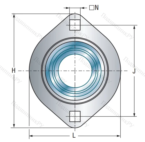 Подшипниковый корпус  PFL 204 в Красноярске