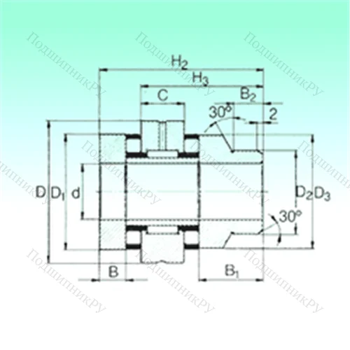 Подшипник комбинированный ZARN 3570 L TN