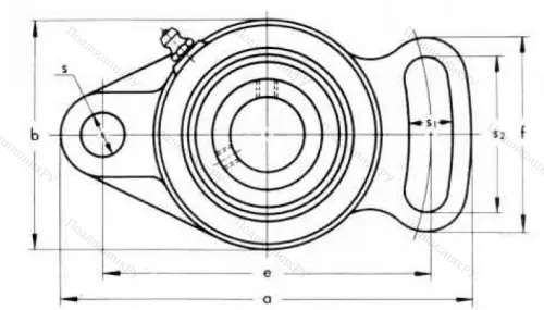 Подшипниковый корпус  FA 208 (ASAHI) в Красноярске
