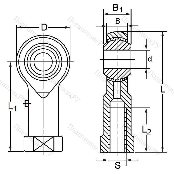 Шарнирная головка  PHS 8 L в Красноярске