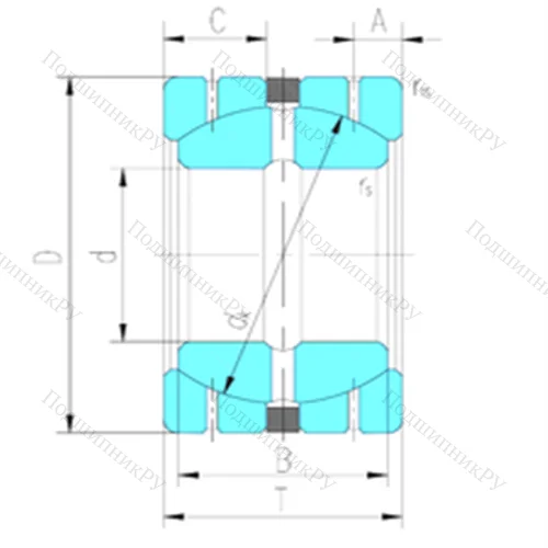 Подшипник скольжения сферический GEGZ 101HS/K от производителя  LS