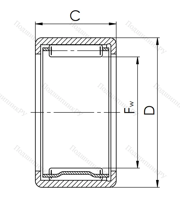 Подшипник 943/40 (40x50x38) в Красноярске
