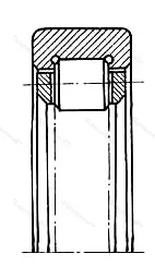 Подшипник  292308 (RNU 308) 