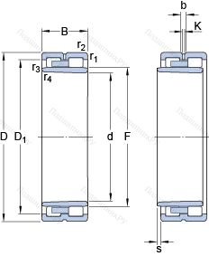Подшипник NNU 49/500 BK/SPW 33X