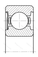Модификация подшипника 60208 размер 40x80x18 ГПЗ-3