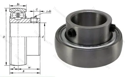 Корпусный подшипник SB 208 в Красноярске