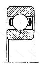 Подшипник  350722 размер 110x205x75