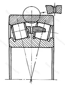 Модификация подшипника 30037/600Г 